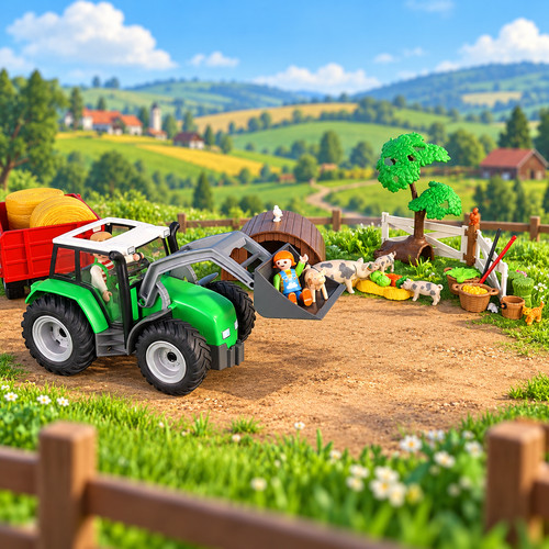 Playmobil pig farm - pig,