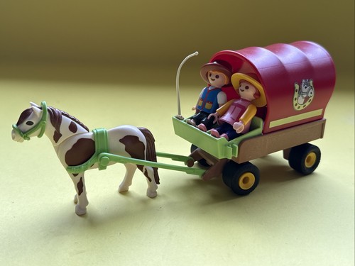Playmobil pony cart - &, with