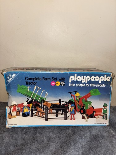 Vintage playmobile farm set - vintage,