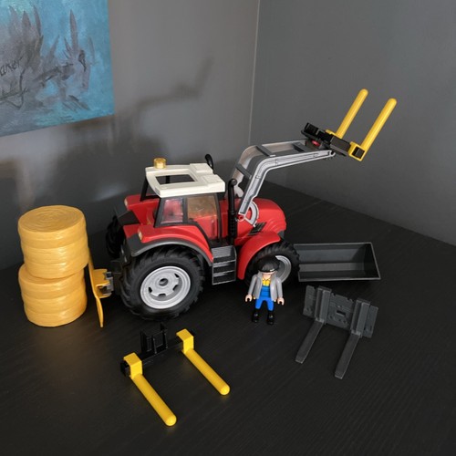 Playmobil 6867 red tractor - 6867,