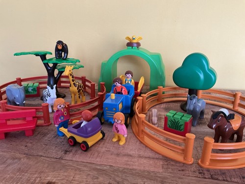 Playmobil 123 large farm zoo - playmobil,