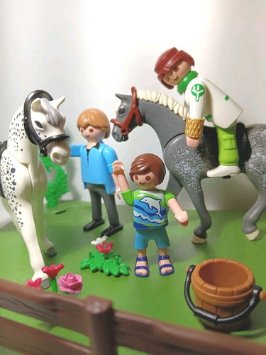 Playmobil horse riding stable - playmobil,