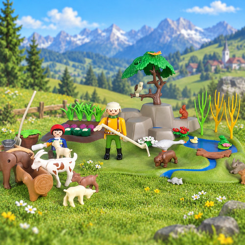 Playmobil 3124 farm - 3124,
