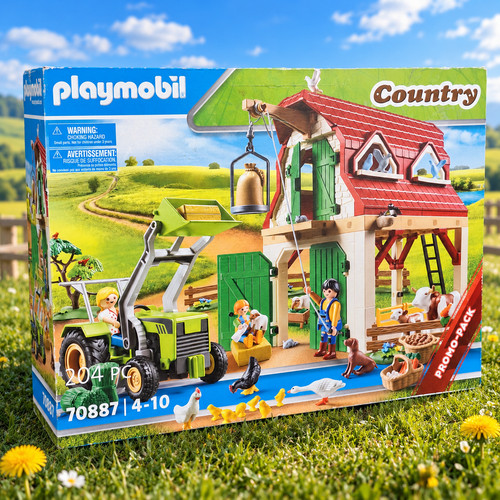 Playmobil 70887 farm with - farm,