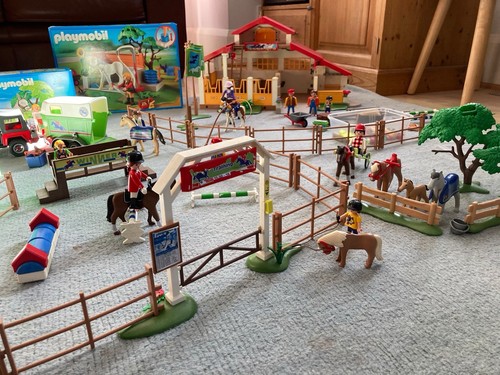 Playmobil riding stables mega - playmobil,