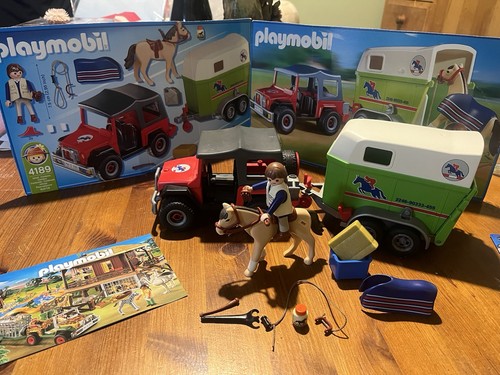 Playmobil 4189 riding stables - playmobil,