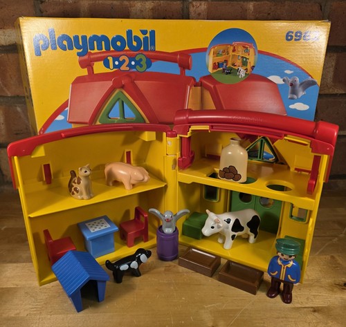 Playmobil 123 take along farm - playmobil,