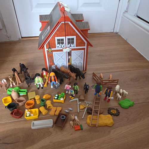 Playmobile farm barn carry - playmobile,