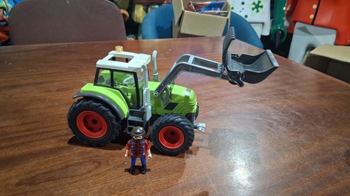 Playmobil green farm tractor - playmobil,