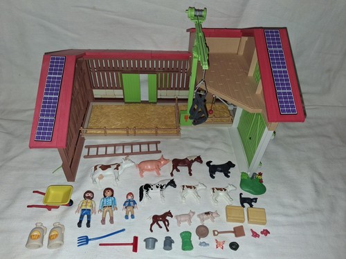 Playmobil farm stables - playmobil, big