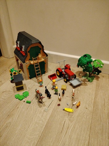 Playmobil farm set with barn - farm,